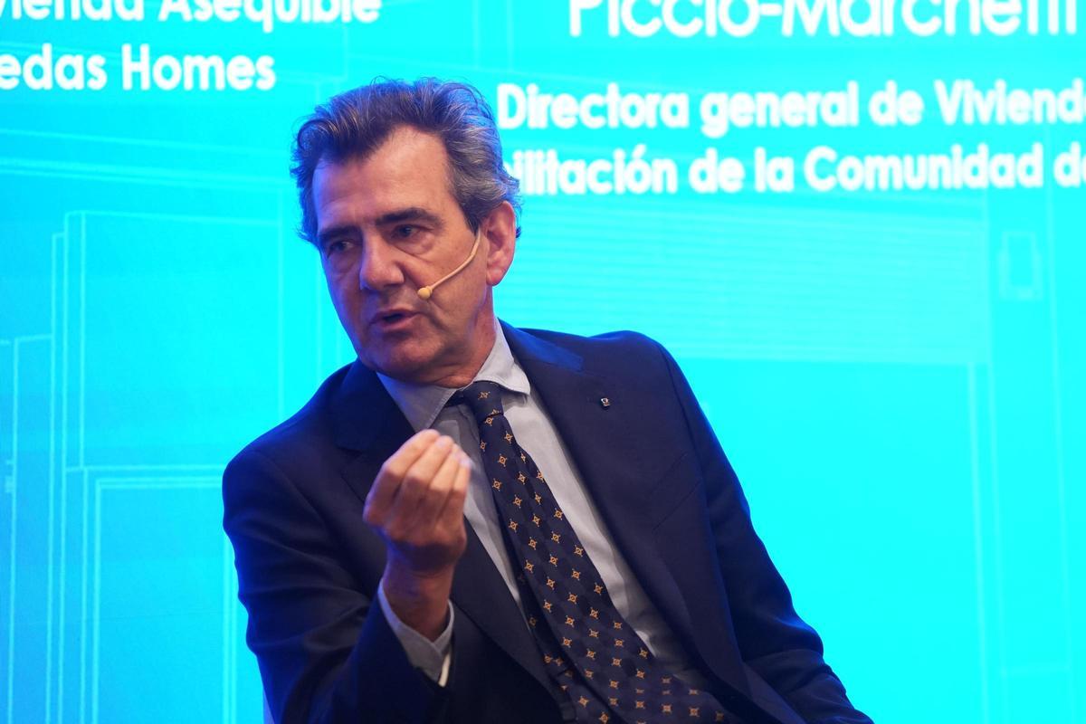 David Botín, director general de Vivienda Asequible y Flex Living de Aedas Homes, durante una de sus intervenciones