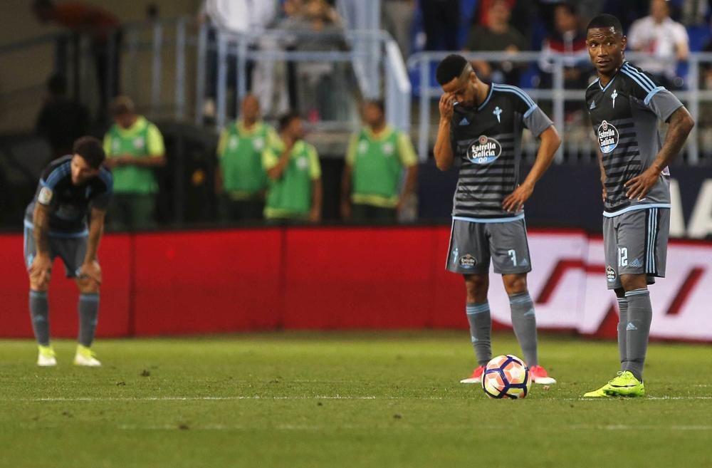 Un resumen de lo acontecido en La Rosaleda con una selección de las imágenes que ha dado el partido