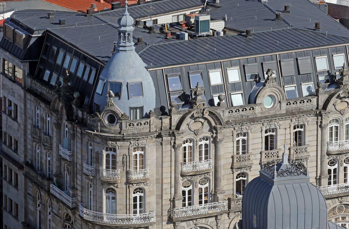 El edificio Moderno, proyectado en 1897 por Pacewicz, es uno de los edificios más emblemáticos de la ciudad.