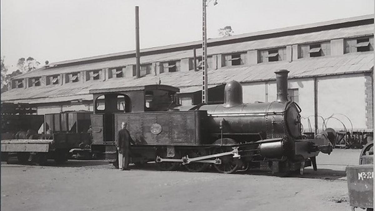 En la muestra podrán verse imágenes del antiguo ferrocarril de la Vía Verde de Ojos Negros.