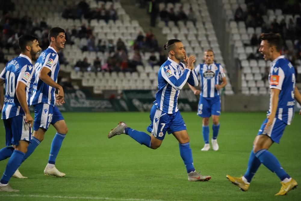 Dani Giménez sostiene al Dépor en Córdoba.