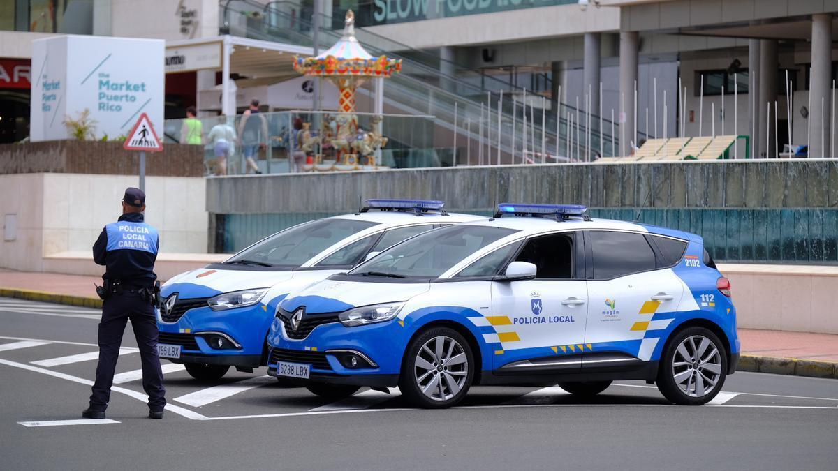 La Policía Local de Mogán localiza y detiene a dos personas con órdenes de búsqueda