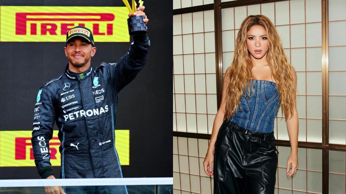 Combo Hamilton y Shakira