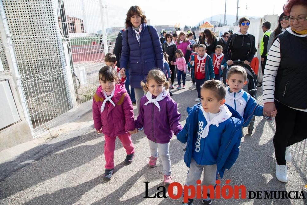 Marcha en el Día del Cáncer Infantil en Caravaca