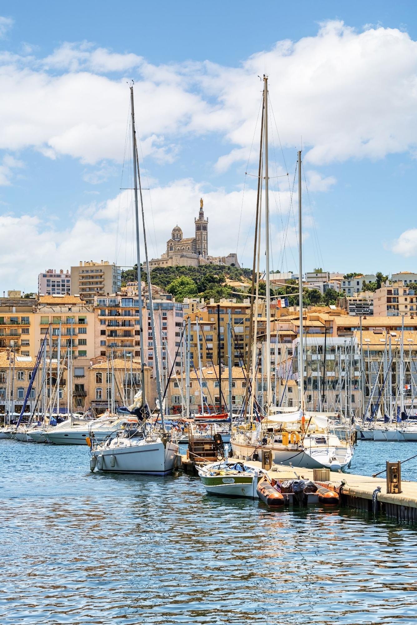 Marsella es uno de los mejores destinos franceses para una escapada