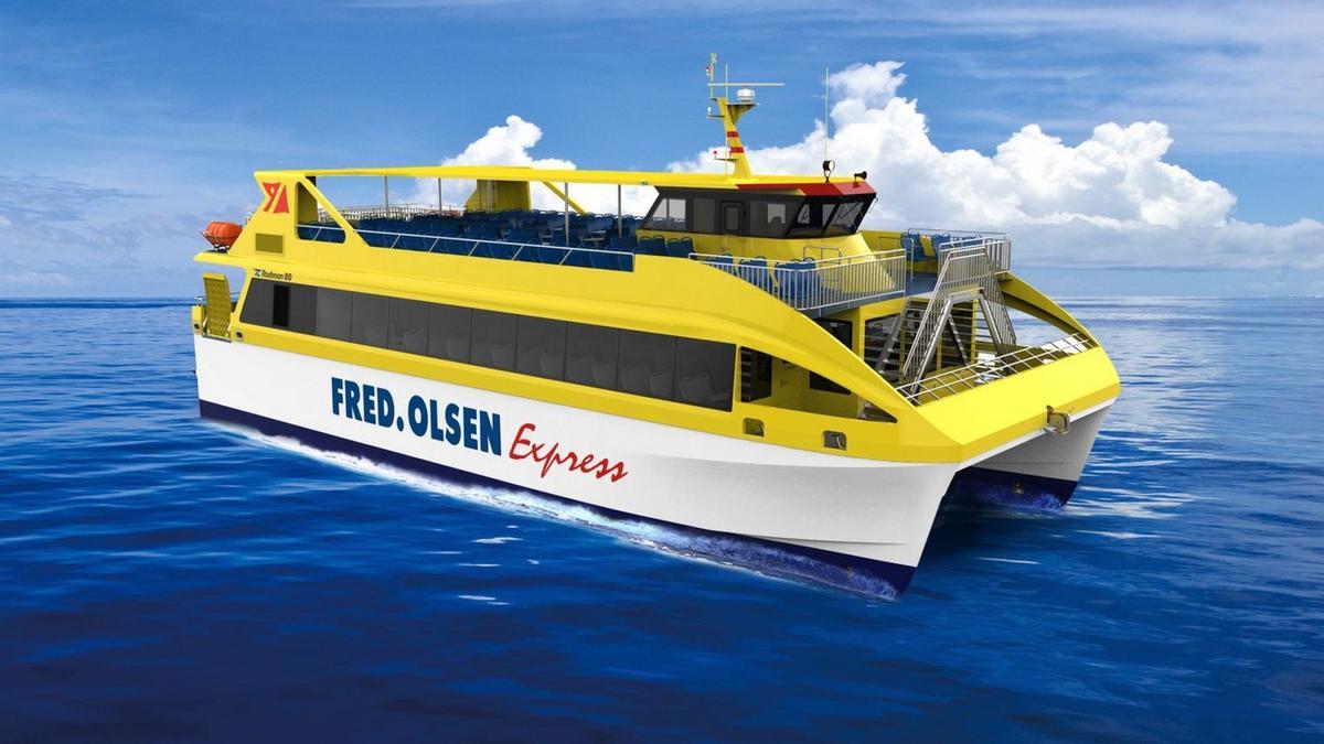 ECONOMÍA FRED OLSEN EXPRESS: Fred Olsen Express consolida su modelo para  rutas cortas con la construcción de un nuevo barco de pasajeros