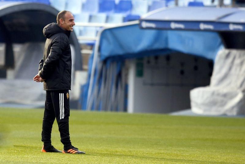 Entrenamiento del Real Zaragoza, 24 de noviembre