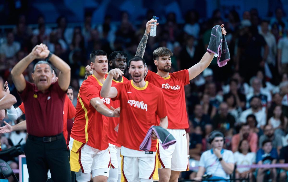 Baloncesto en los Juegos Olímpicos: España - Grecia, en imágenes.