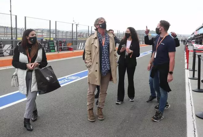 Boxes de la Formula E en Cheste