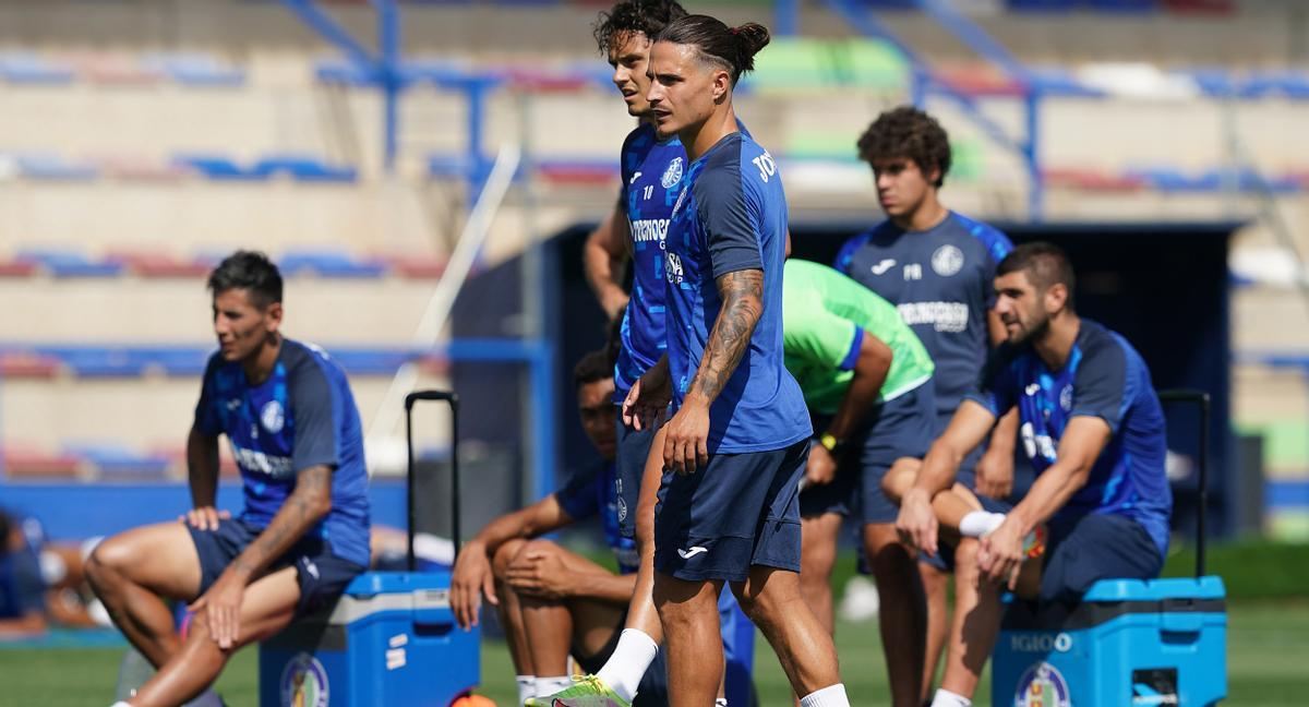 Entrenamiento del Getafe