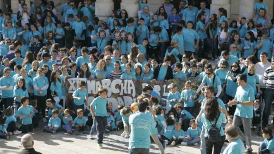 Marcha La Sagrada Familia de los Maristas en Cartagena