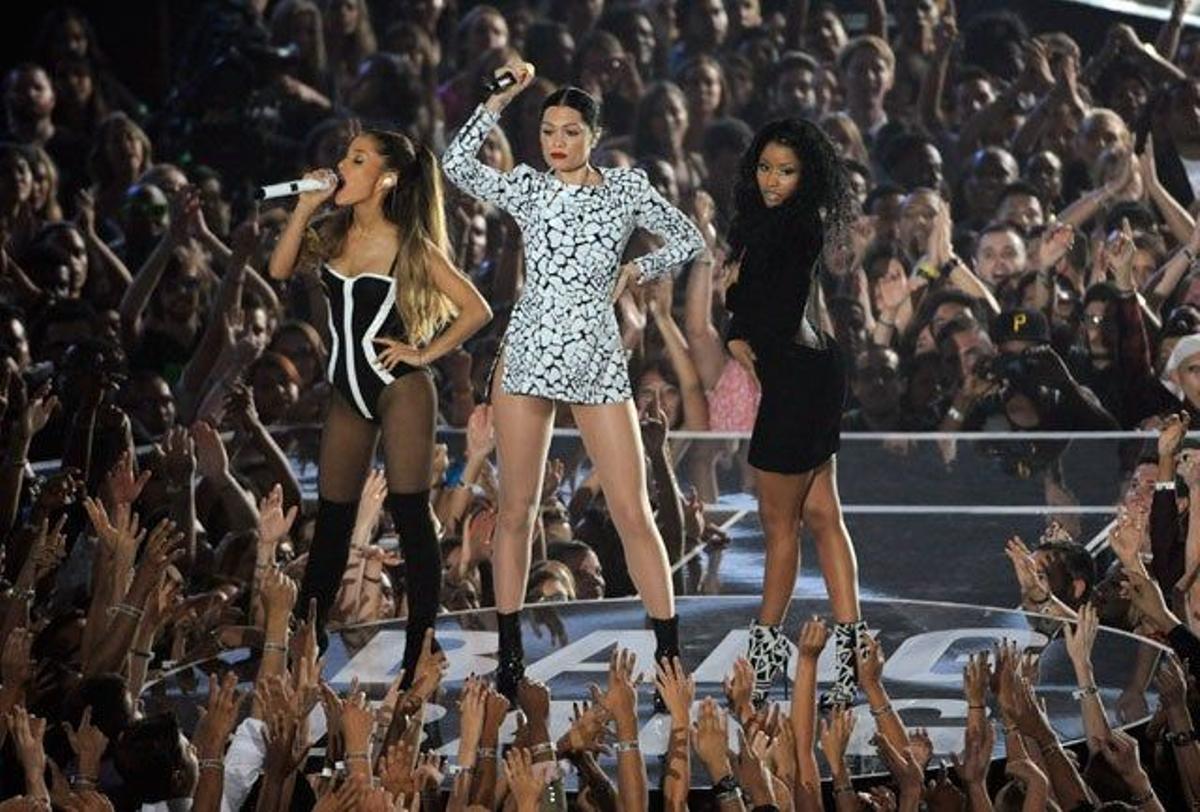 Ariana Grande, Jessie J y Nicki Minaj
