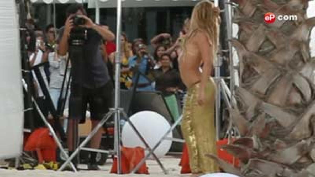 Shakira grava el seu nou videoclip a l’Hotel W.