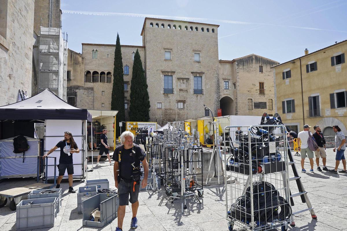 Fotos del rodatge de la sèrie 'Tomb Rider'