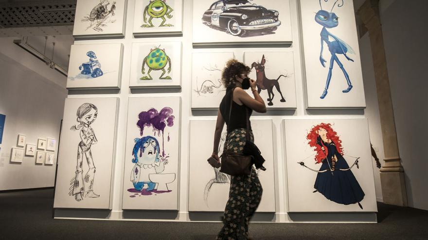 La exposición de Pixar fue la más visitada en 2021 en CaixaForum Palma