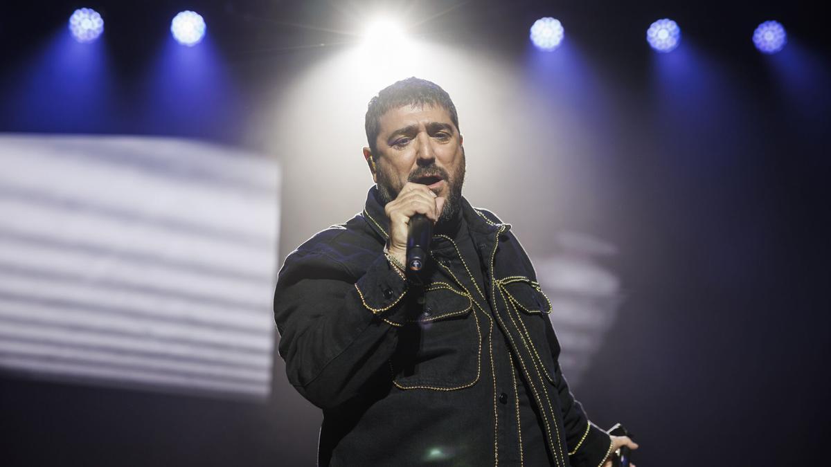 Un concierto que el cantante Antonio Orozco