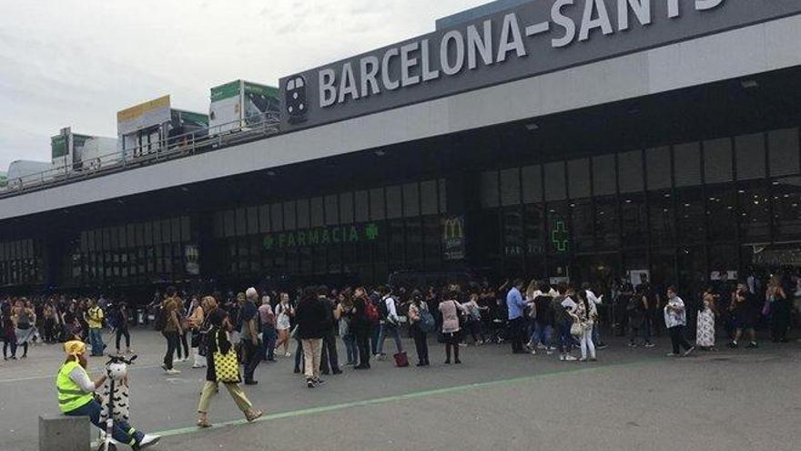 Los CDR llaman a rodear la estación de Sants a partir de las 19h