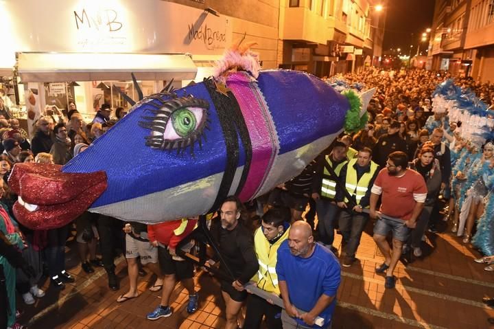 Ultimo acto del Carnaval. Entierro de la sardina