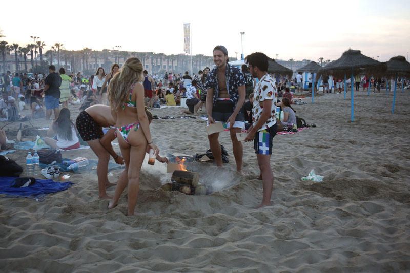 Noche de San Juan 2019 en València