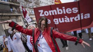 La vaga de metges tanca amb un seguiment desigual