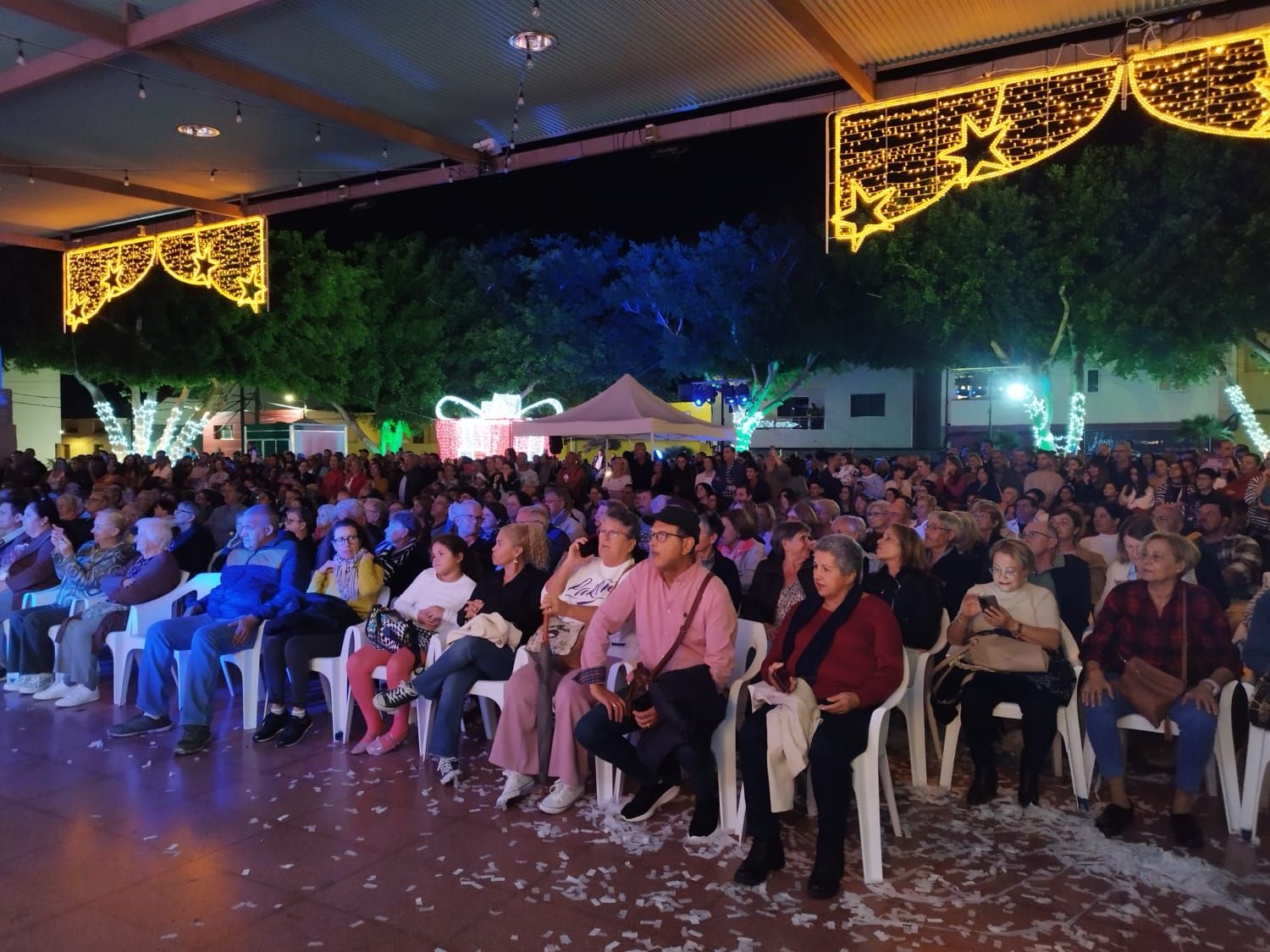 Agüimes enciende sus luces de Navidad