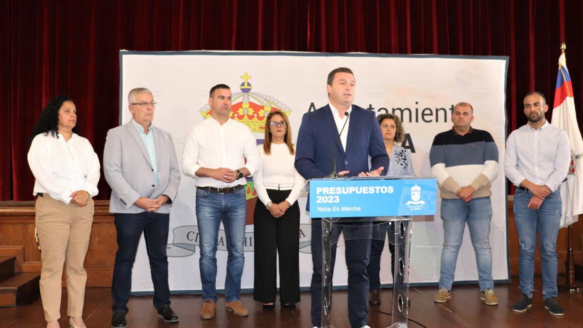 Presentación de los presupuestos de Yaiza 2023.