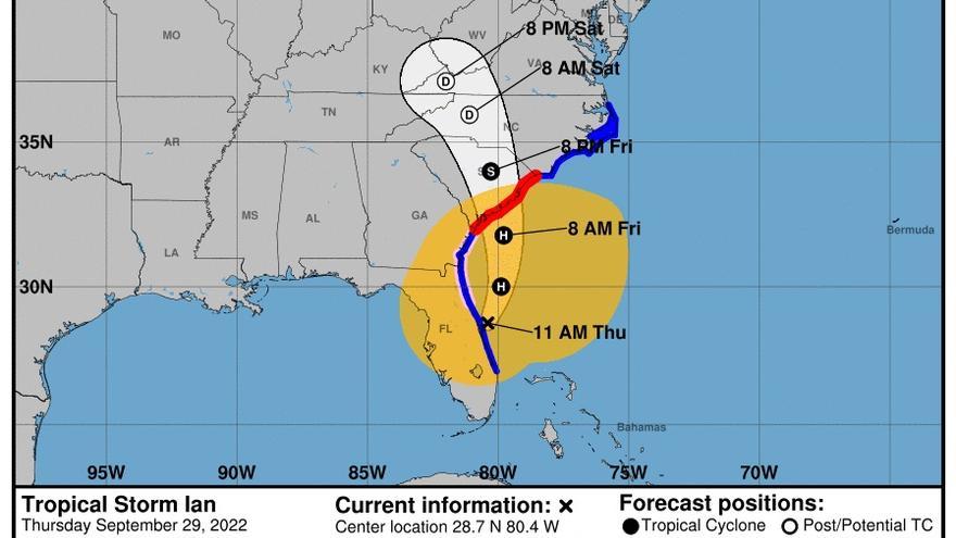 Biden sobre el huracán ‘Ian’: “No es una crisis de Florida, es de EEUU”