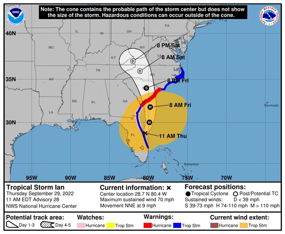 El huracán ’Ian’ deja al menos 17 fallecidos en Florida.