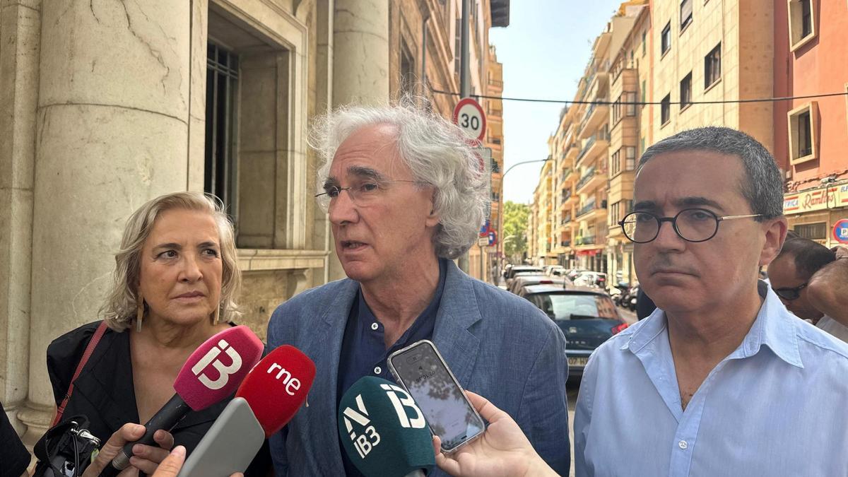 El abogado y escritor Sebastià Frau i Gaià, en declaraciones a los medios.
