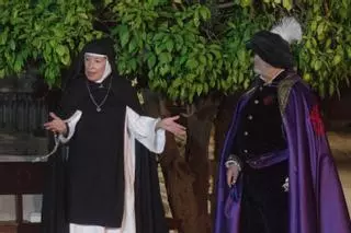 Representación teatral 'Estampas del Tenorio' en el Cementerio Inglés