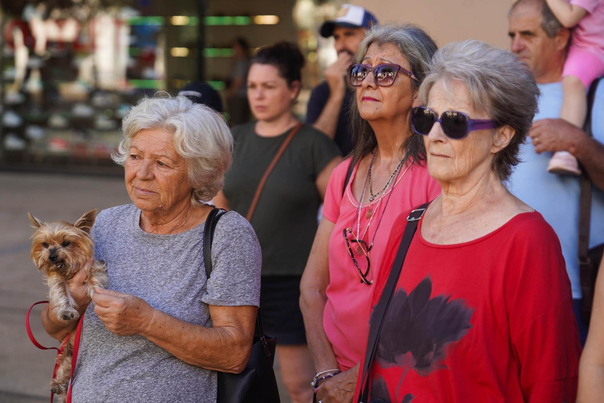 Mira aquí las imágenes de la concentración para exigir más controles en las residencias de Ibiza