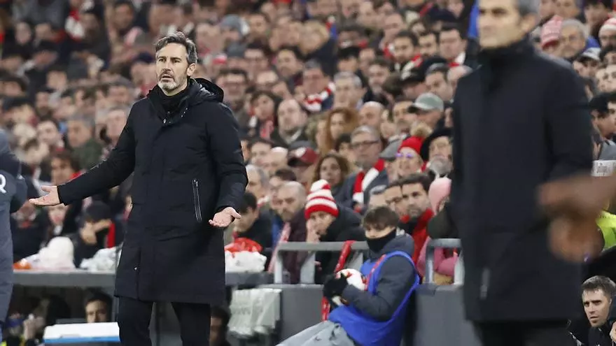 Vicente Moreno, tras eliminar al Athletic: "Me apunto a sufrir siempre"