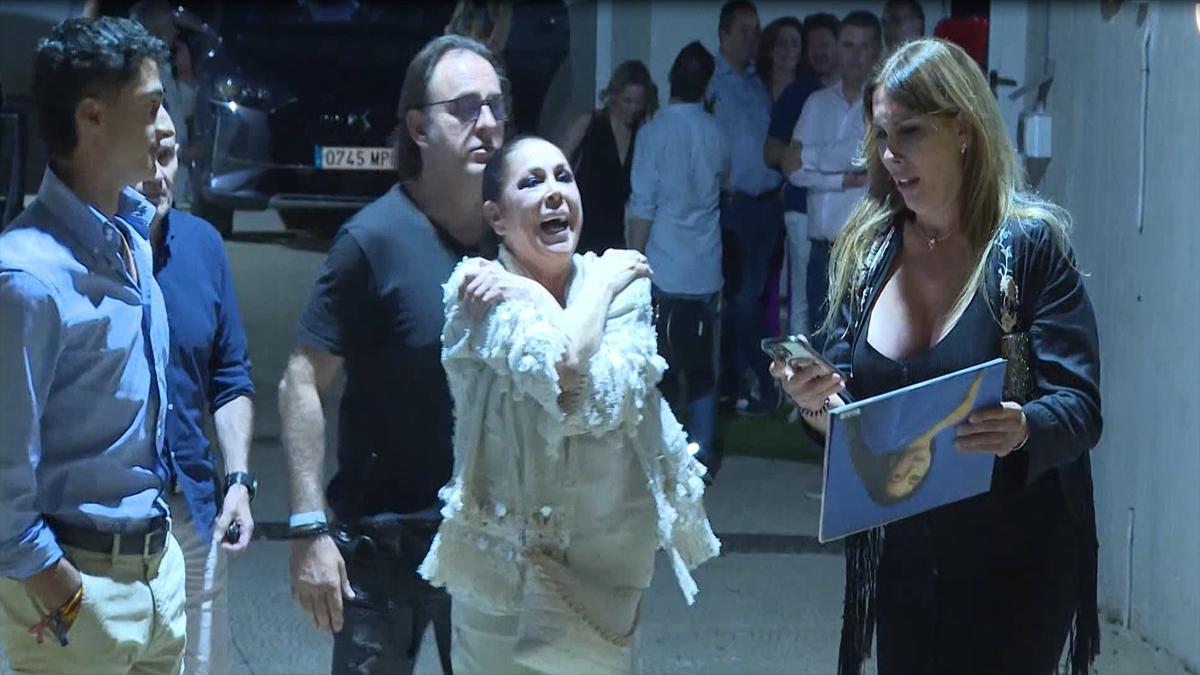 Isabel Pantoja festeja sus 68 años de manera discreta junto a su hermano y dos amigas