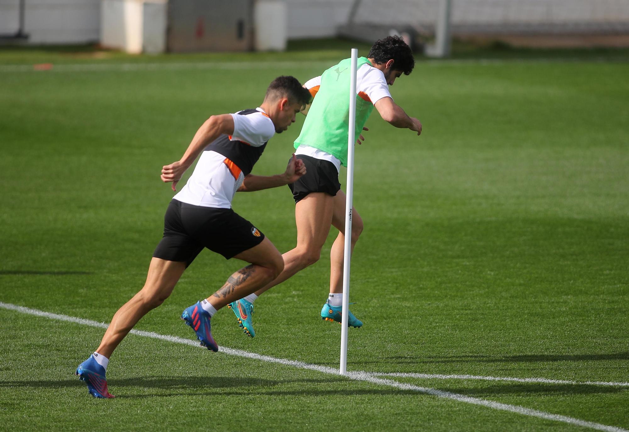 Así ha sido el entrenamiento del Valencia CF de hoy