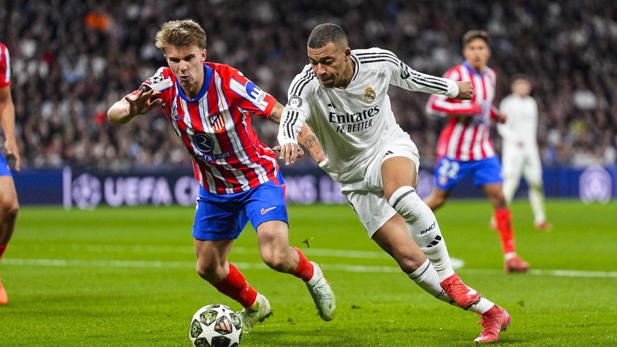Mbappé es titular en el Atlético-Real Madrid.