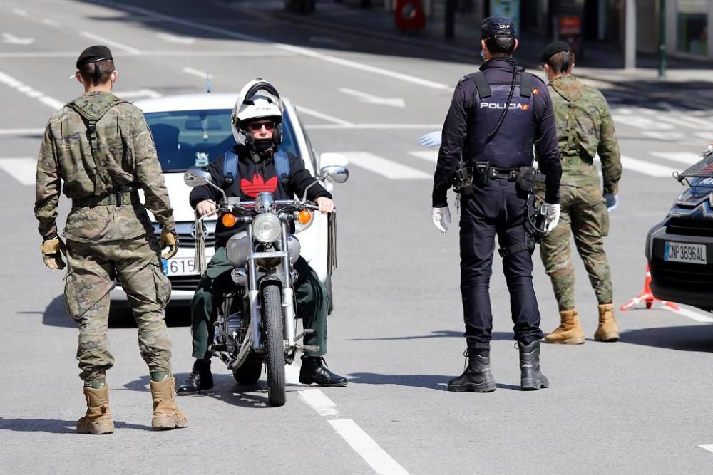 Murcia en su tercer domingo de confinamiento