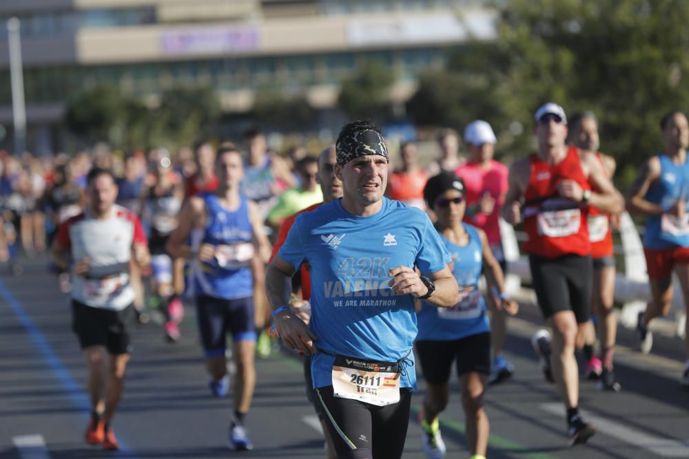 Las mejores imágenes del Maratón Valencia 2019