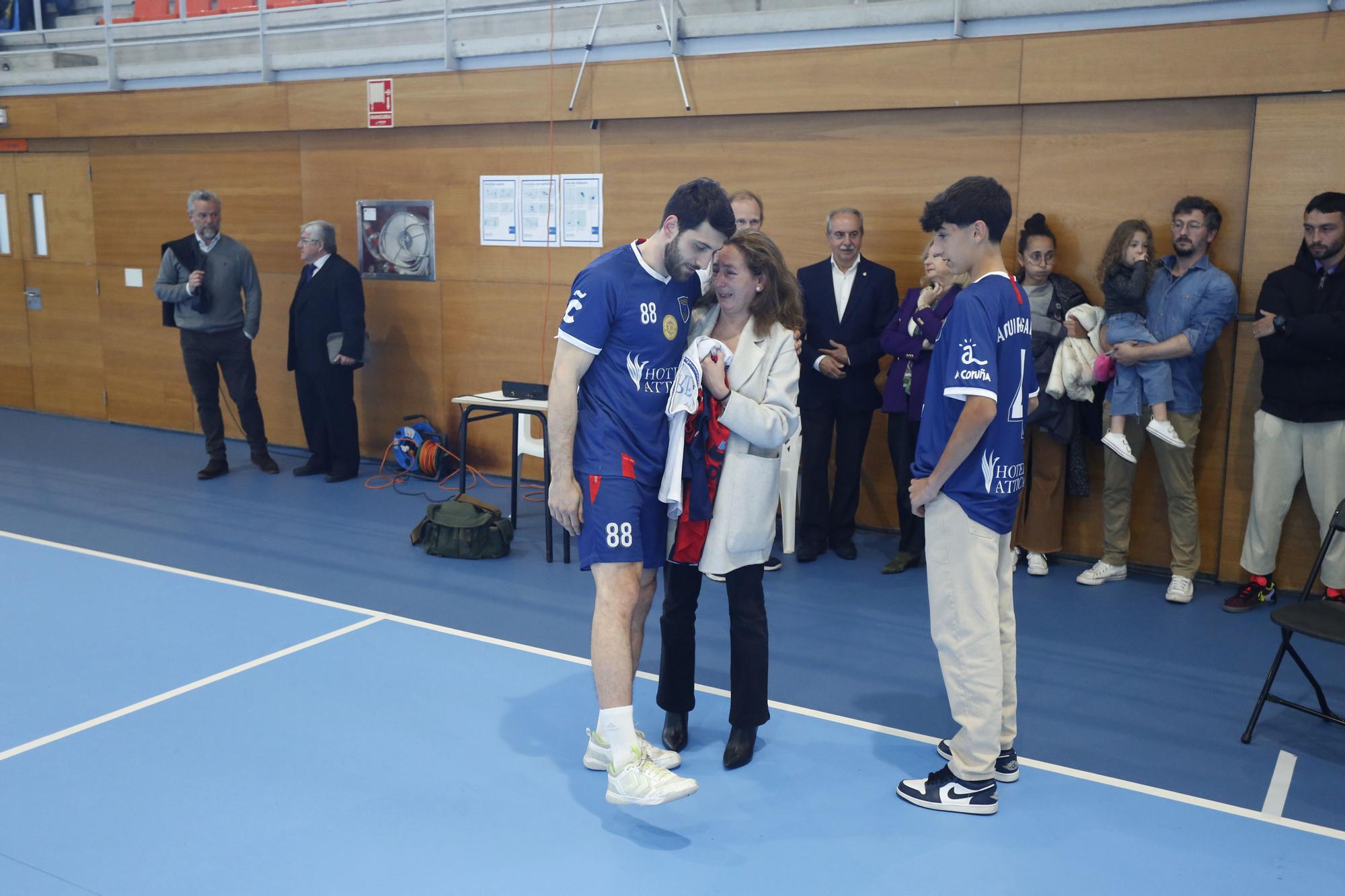 Homenaje del OAR y del deporte de A Coruña a Pablo Aguirregabiria