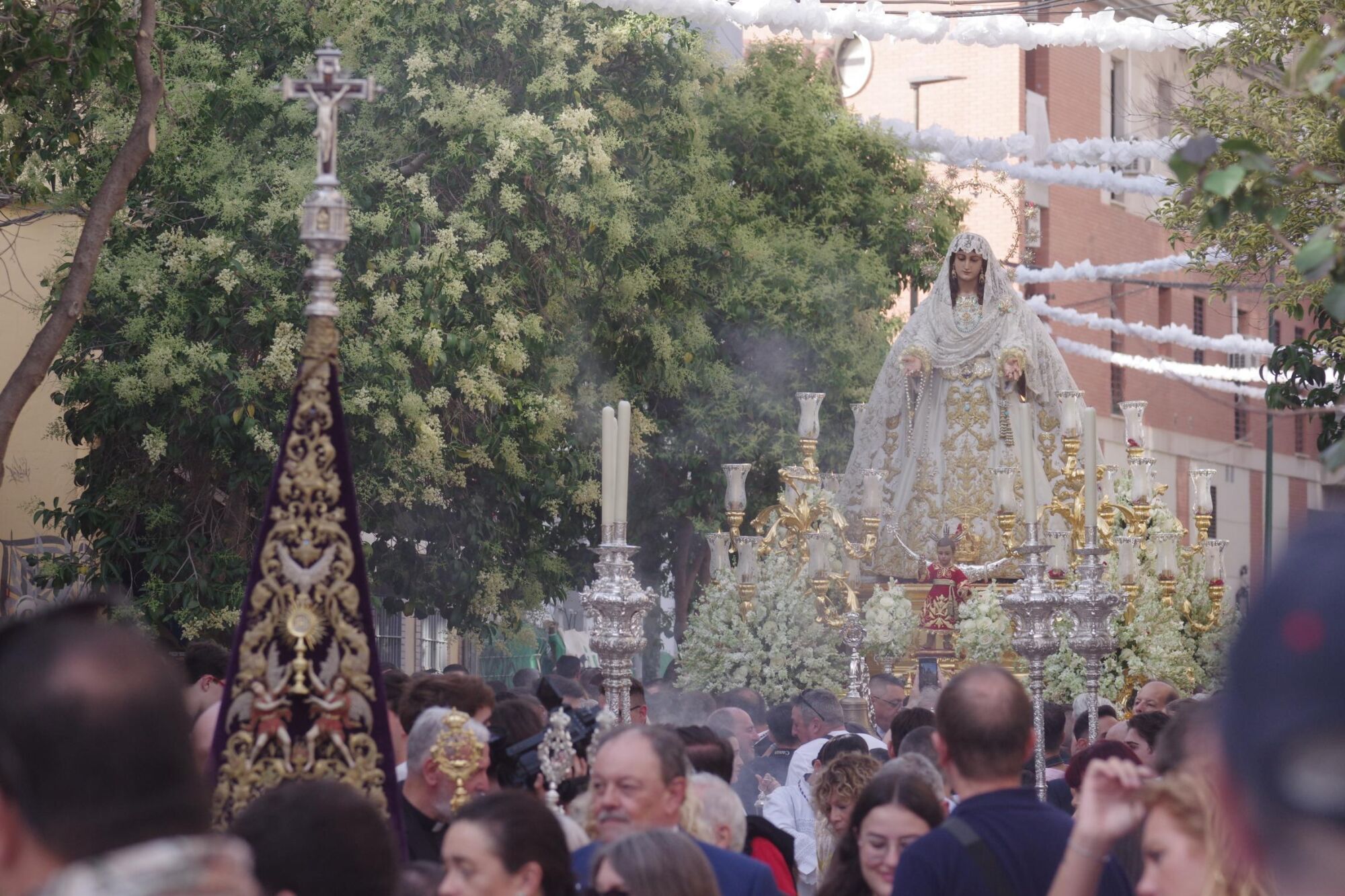 Procesión de Pentecostés de la Virgen del Rocío por la Victoria, 2025