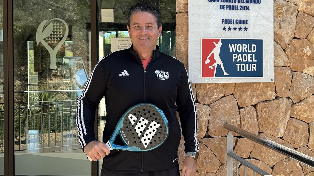 Carlos Cabot Vidal, director de Pins Padel Club.