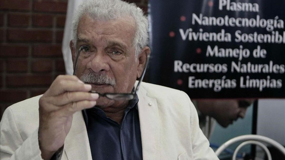 El Nobel Derek Walcott, en San José de Costa Rica, en agosto del 2012.