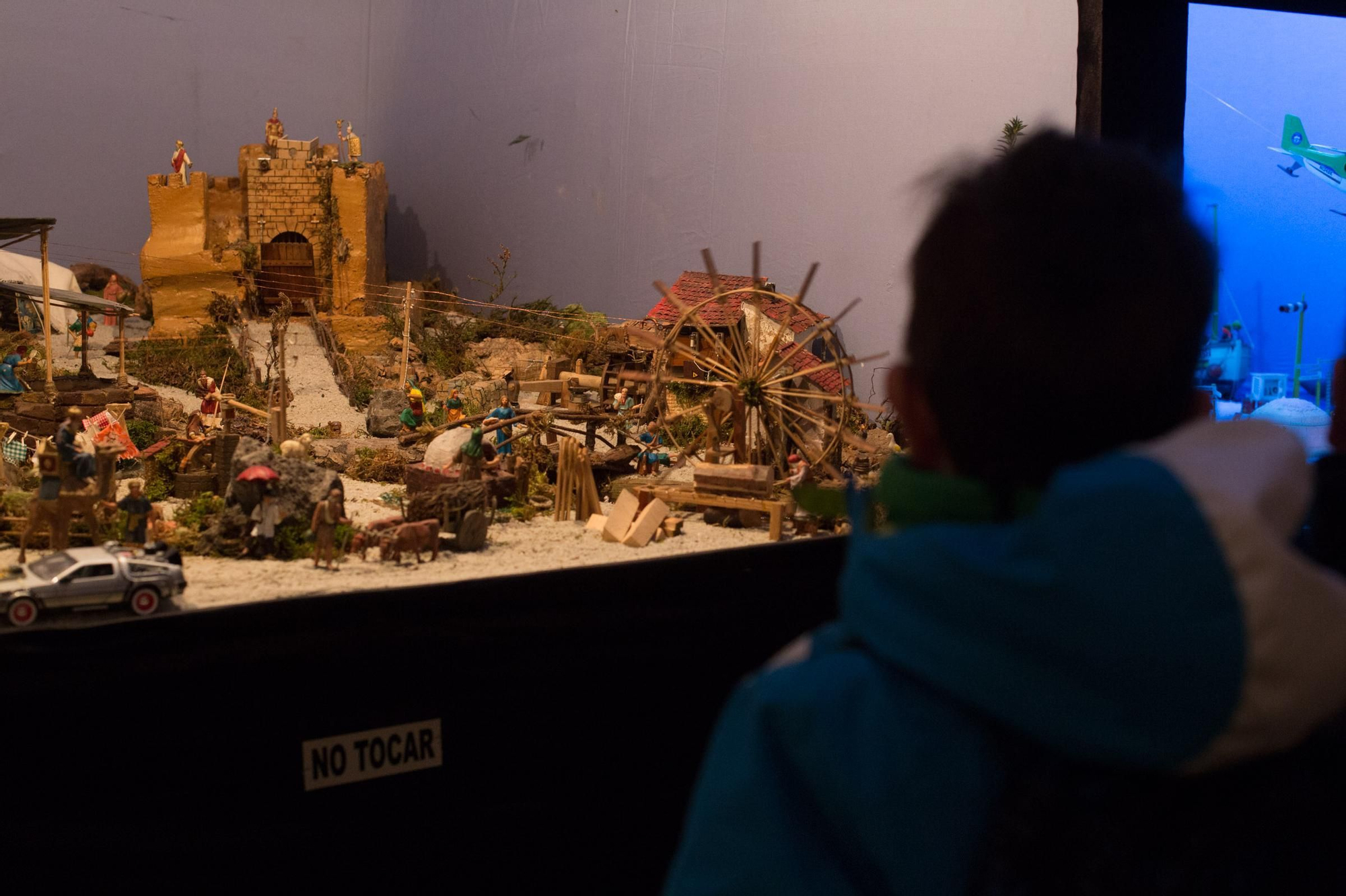 Exposición colectiva de belenes en Avilés.