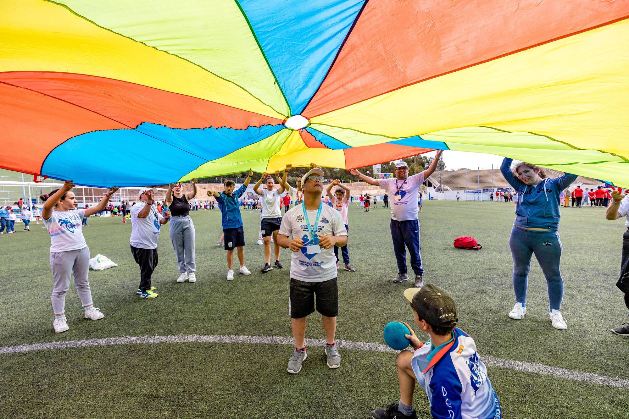 Más de 250 personas con discapacidad de toda la provincia compiten en los XXIII Juegos Deportivos de Benidorm