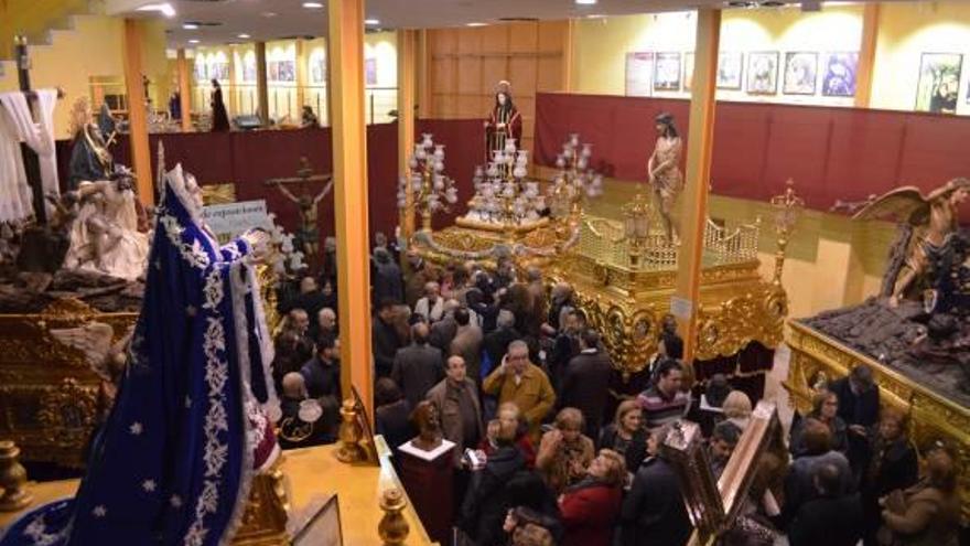 La exposición de Noguera Valverde llena el Museo sacro