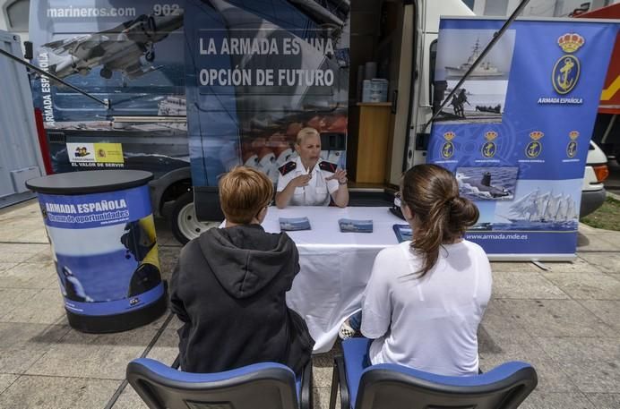 LAS PALMAS DE GRAN CANARIA A 03/06/2017. Día de las Fuerzas Armadas en Plaza de las Islas Canarias. FOTO: J.PÉREZ CURBELO