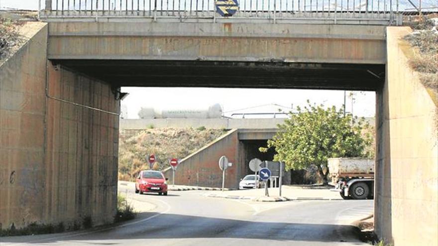 Los accesos desde Vila-real, cortados durante un mes