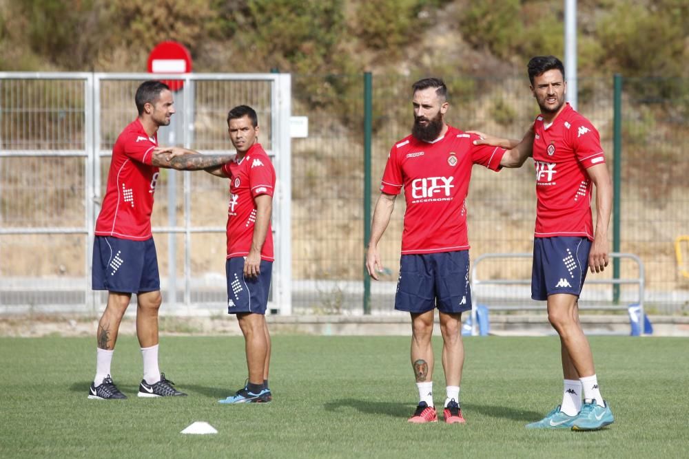 Primer entrenament del Girona FC