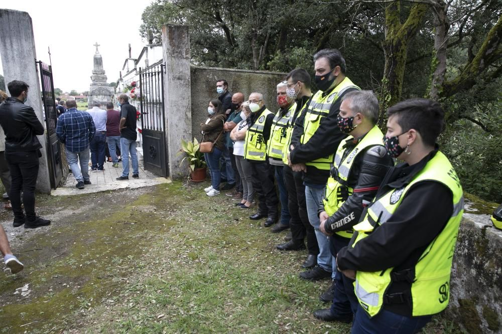 Funeral y despedida motera de Bernard Marcos, el mecánico fallecido en Llanes en un fatal accidente