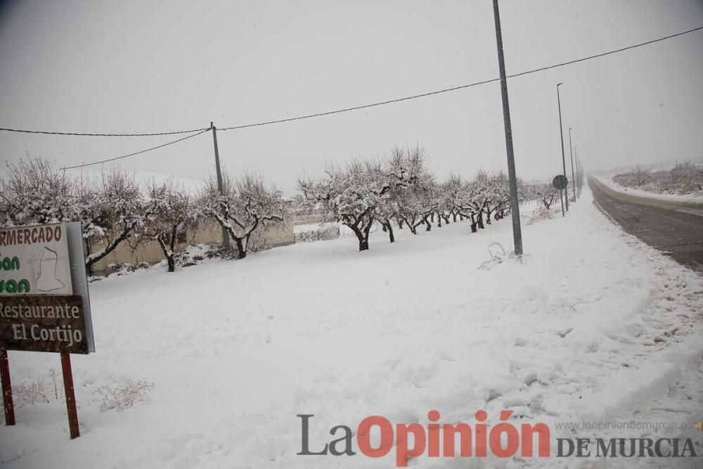 Nieve en el Noroeste de la Región