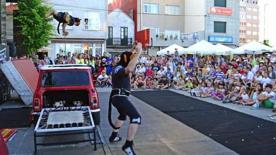 Uno de los espectáculos de la edición del año pasado de la Mostra de Teatro en Cangas.
